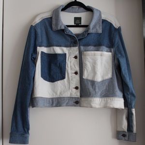 Mis-match Denim Jacket!
